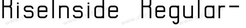 RiseInside Regular字体转换